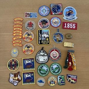 Vintage Boy Scouts of America Patch Pin Button Lot Bay Area Golden CA 2000s New